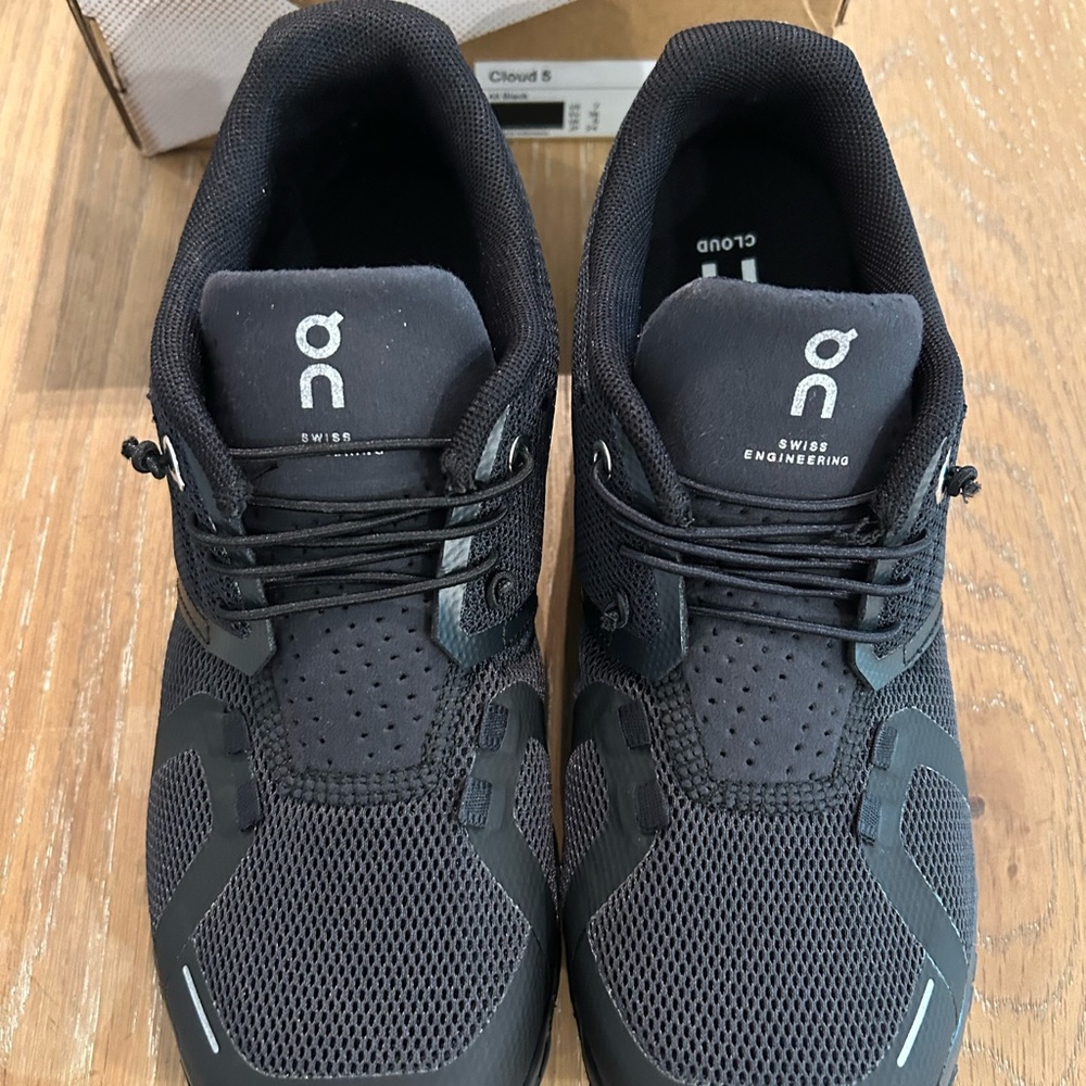 Brand new. Womens size 7  Black Athletic Shoes